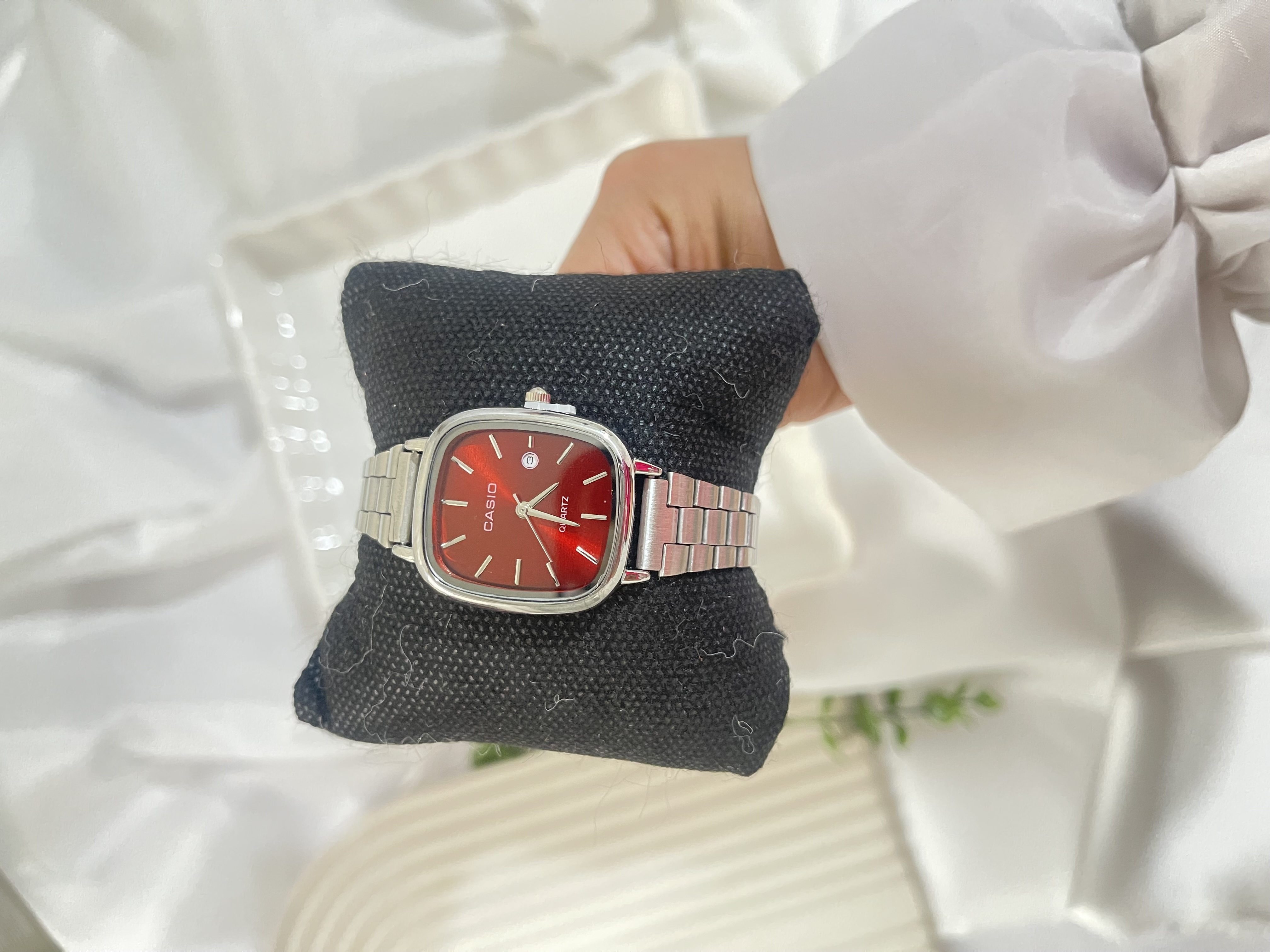 کد 130 ساعت مچی صفحه مربعی کاسیو چری